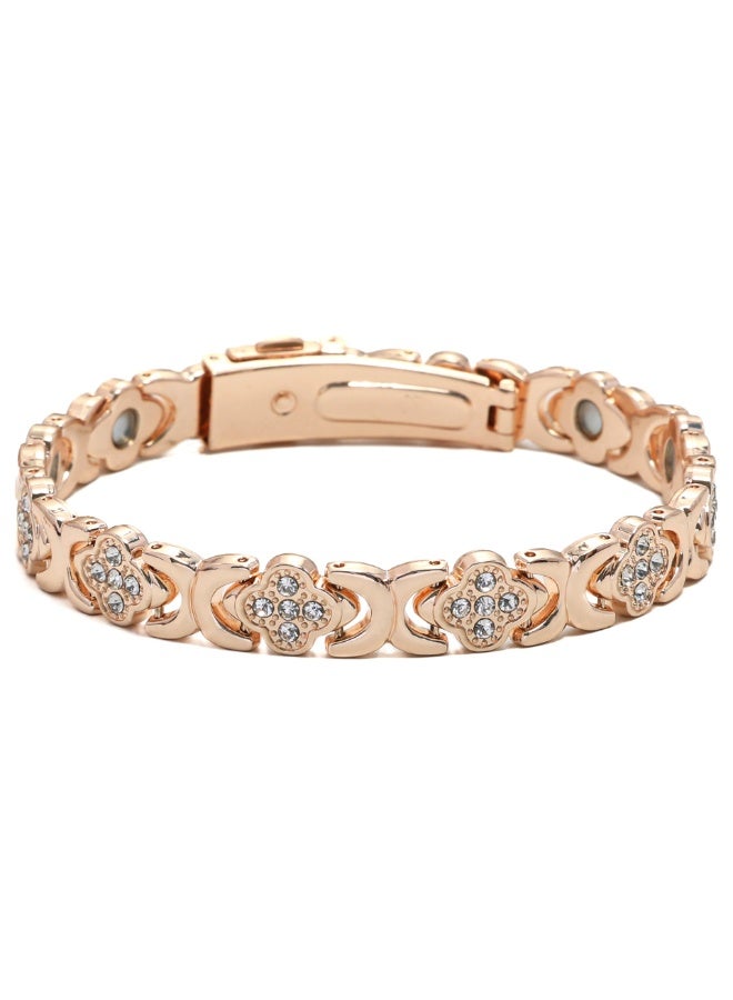 Ultra Magnetic Pure Copper Bracelet for Women, 3500 Gauss Magnets, Sleep Aid, Improves Complexion, Smoother Skin, Adjustable - Image 3